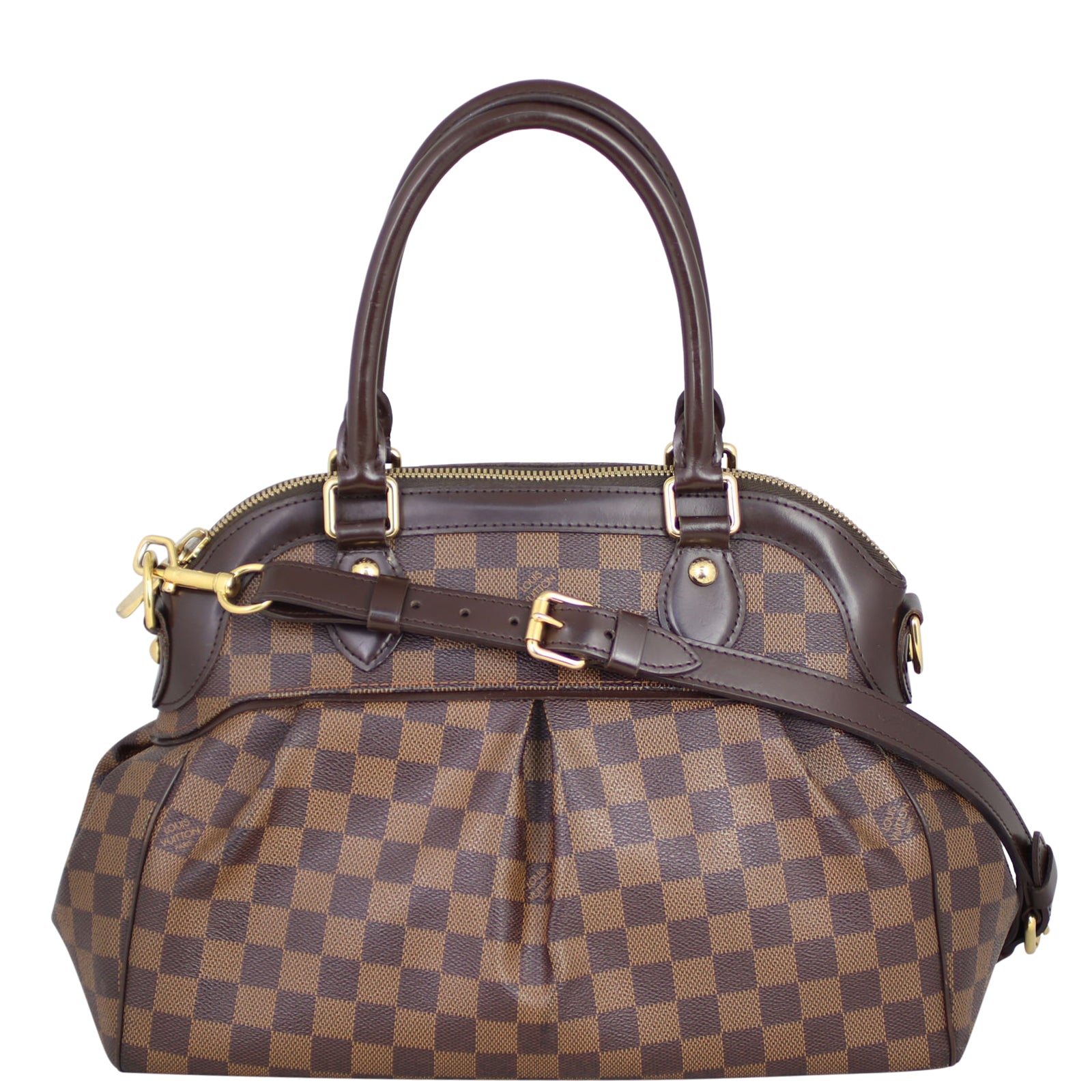 Louis Vuitton Trevi PM Damier Ebene Front