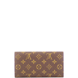 Louis Vuitton Porte Tresor International Wallet Monogram Back
