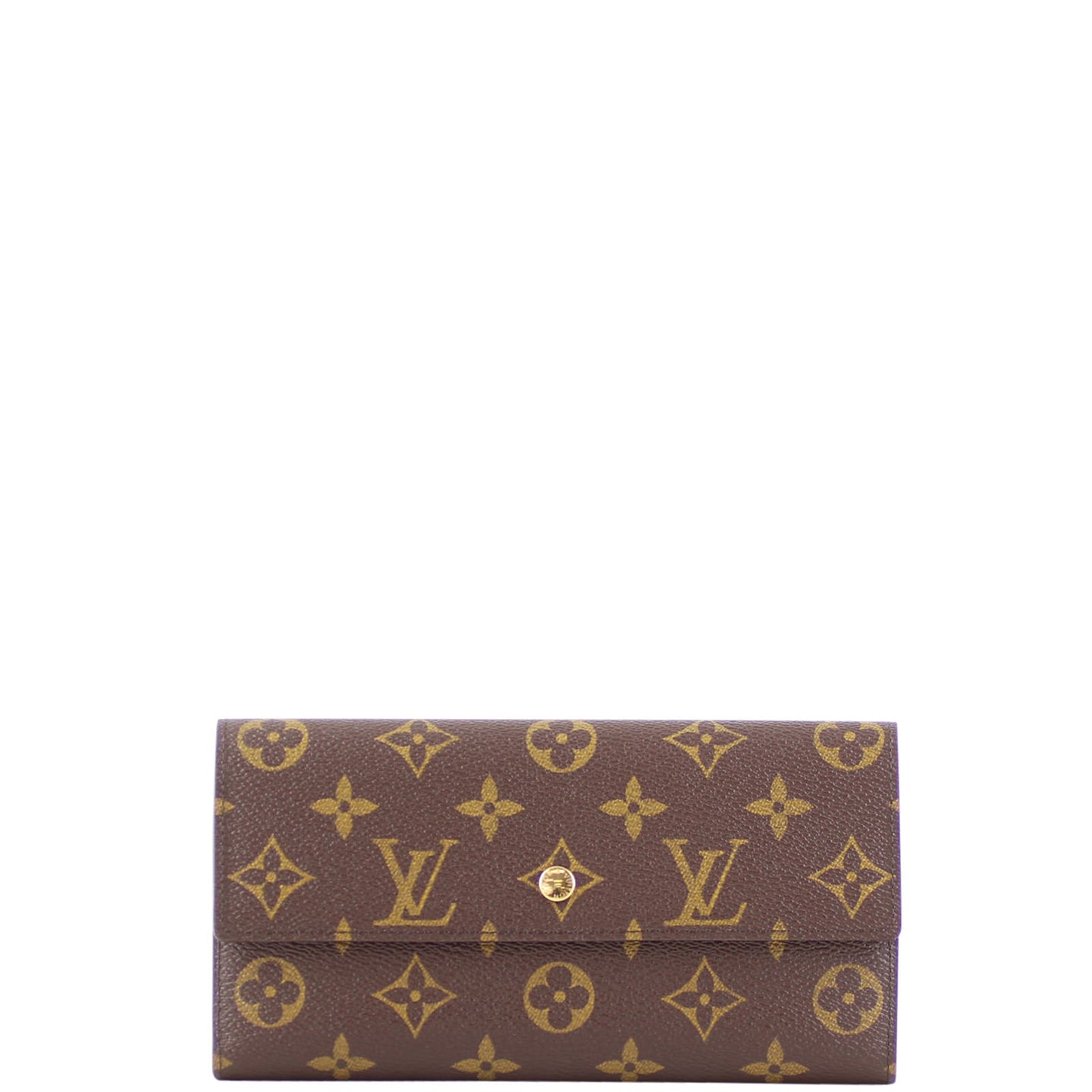 Louis Vuitton Porte Tresor International Wallet Monogram Front