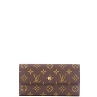 Louis Vuitton Porte Tresor International Wallet Monogram Front