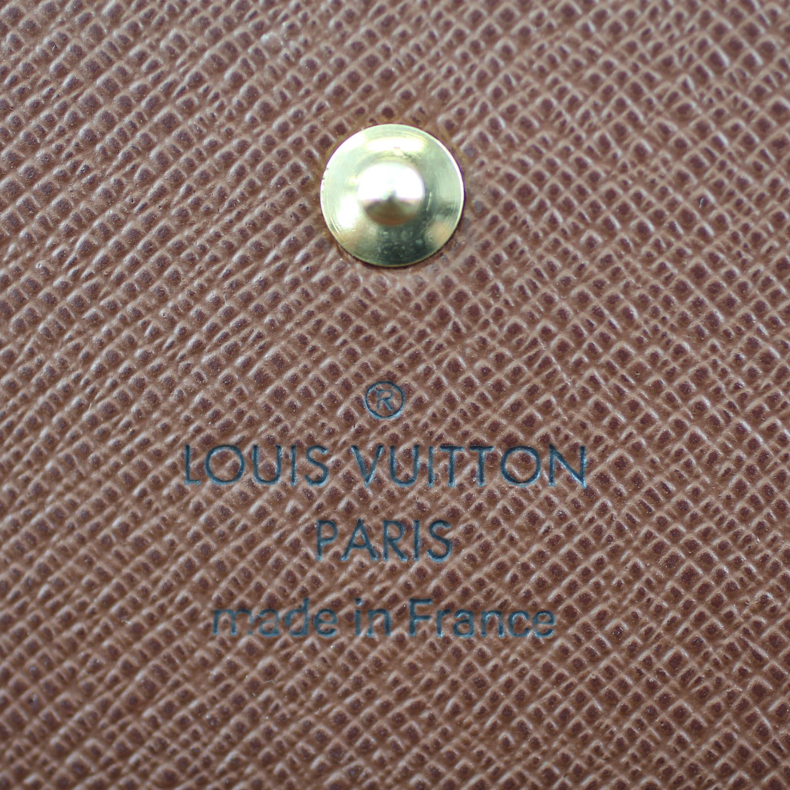 Louis Vuitton Porte Tresor International Wallet Monogram Stamp