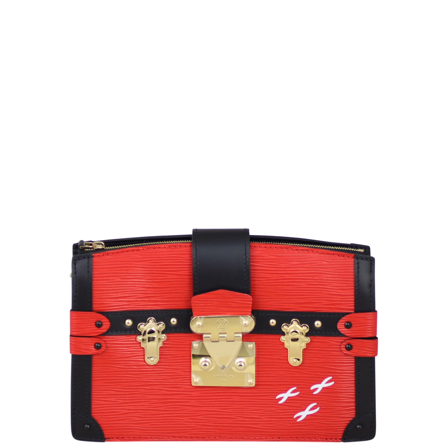 Louis Vuitton Trunk Clutch Epi Front