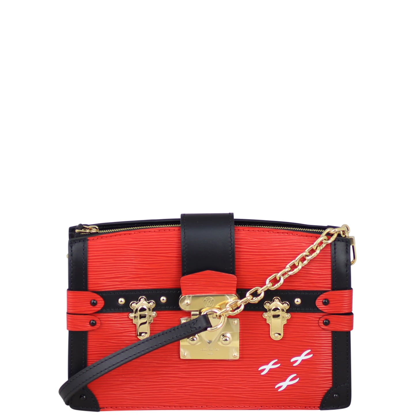 Louis Vuitton Trunk Clutch Epi Front