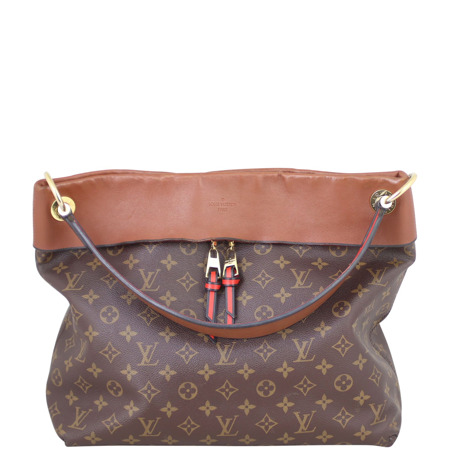 Louis Vuitton Tuileries Hobo Monogram Front
