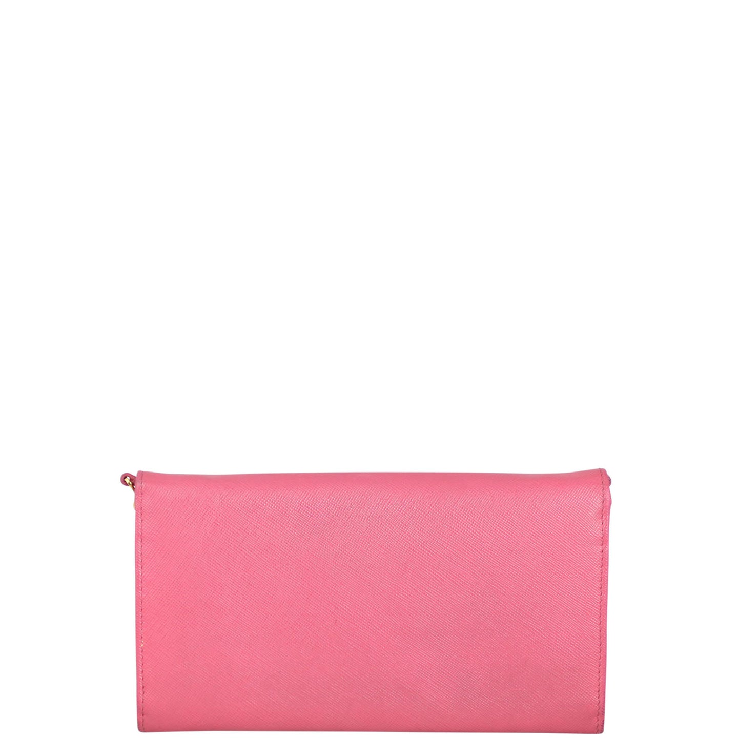 Prada Saffiano Lux Chain Wallet Back