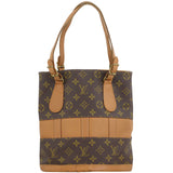 Louis Vuitton French Co Vintage Bucket Bag Monogram Back