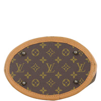 Louis Vuitton French Co Vintage Bucket Bag Monogram Base
