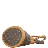 Louis Vuitton French Co Vintage Bucket Bag Monogram Corner