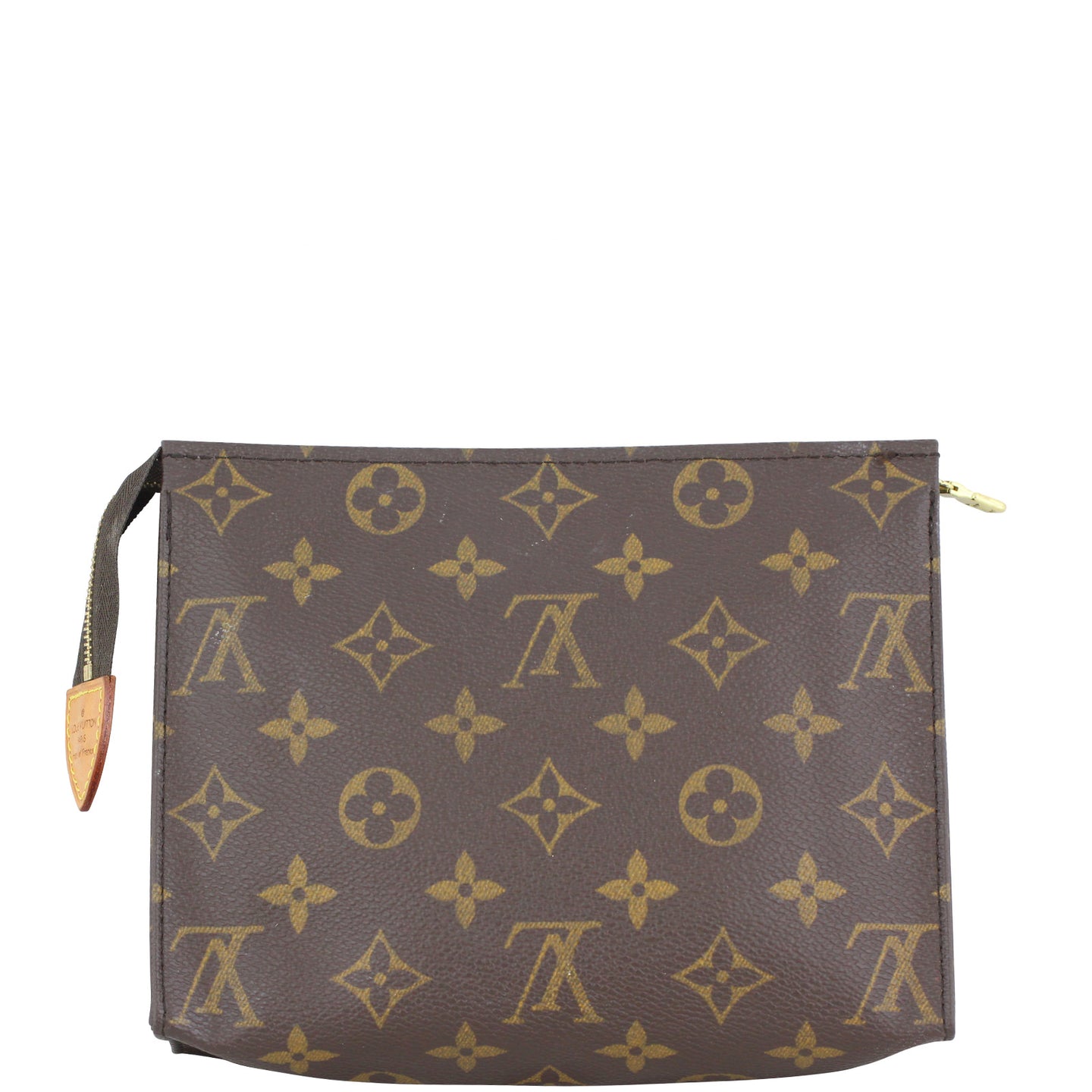 Louis Vuitton Vintage Toiletry Pouch 19 Monogram Back