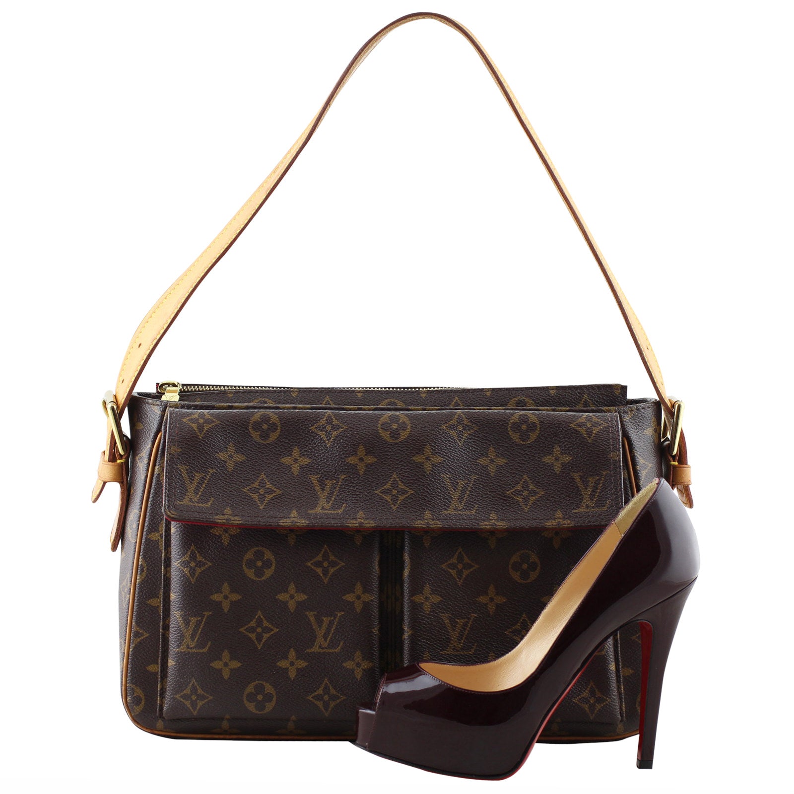 LOUIS VUITTON ヴィバシテ　GM What Goes Around Comes Around Louis Vuitton Monogram Viva Cite GM