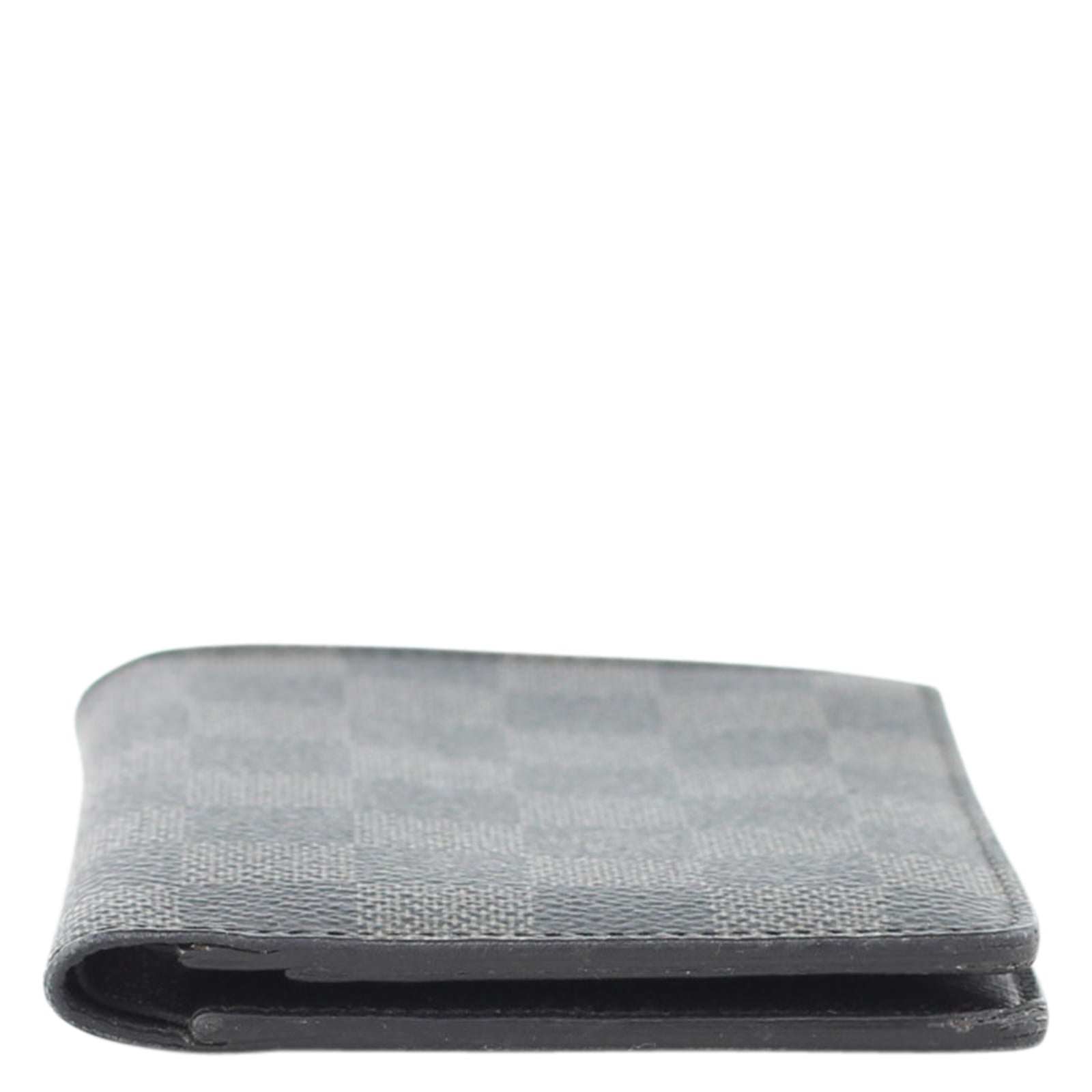Louis Vuitton Graphite Wallet Flat Right