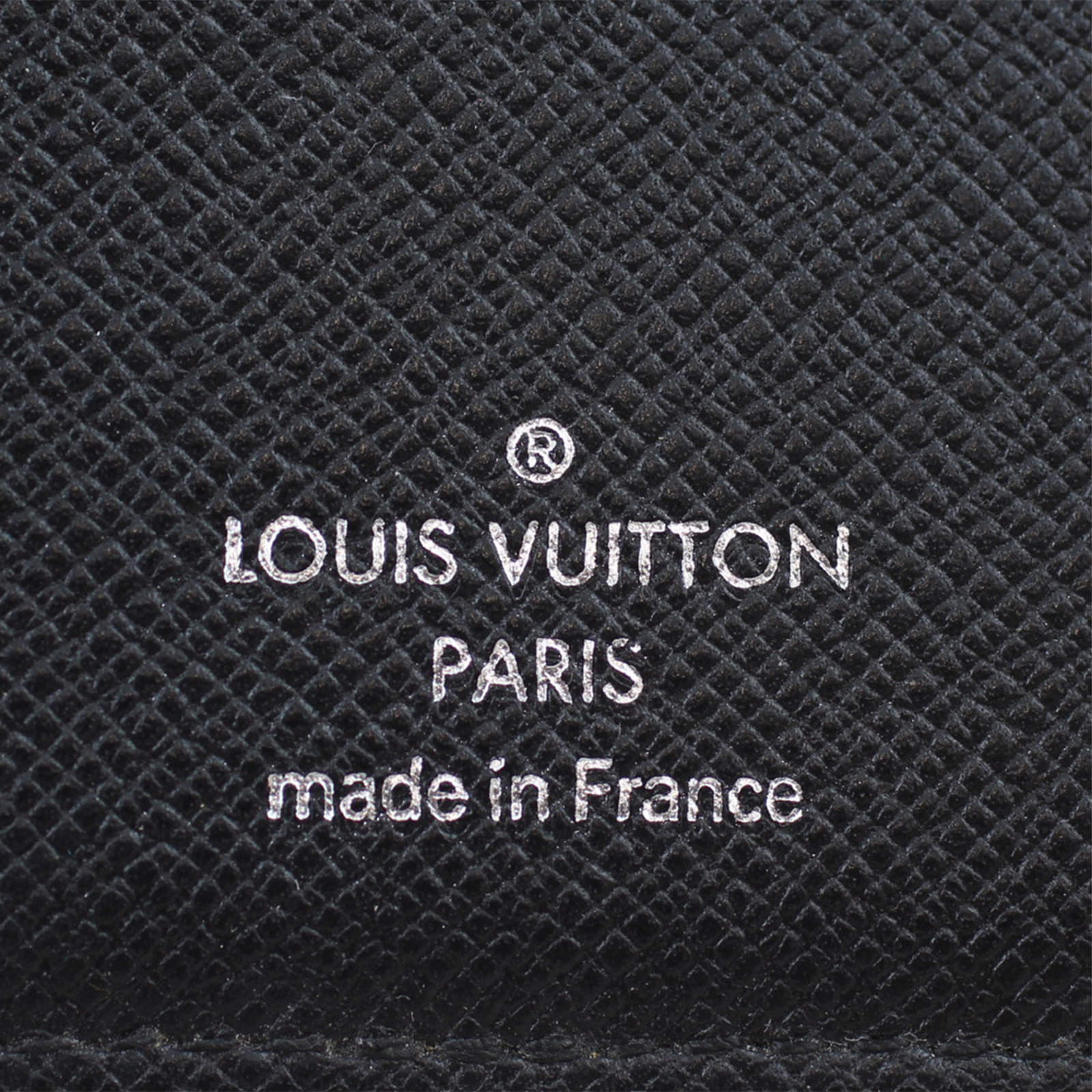 Louis Vuitton Graphite Wallet Stamp