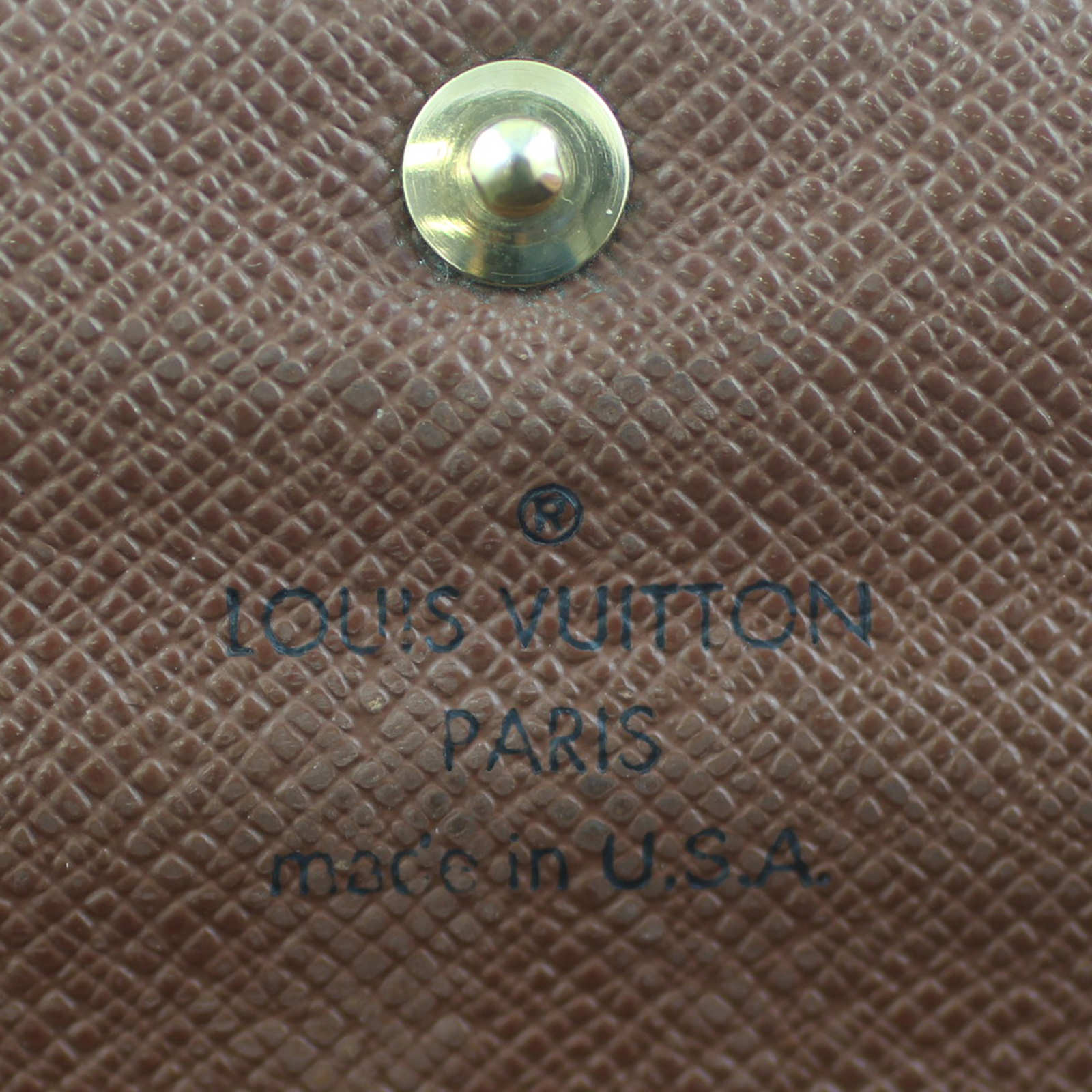 Louis Vuitton Wallet Stamp