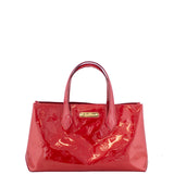 Louis Vuitton Wilshire PM Monogram Vernis Front