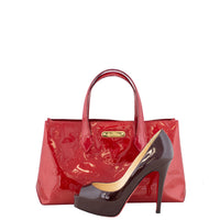 Louis Vuitton Wilshire PM Monogram Vernis Scale