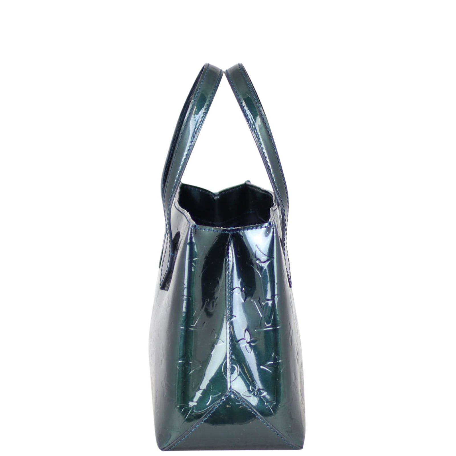 Louis Vuitton Wilshire PM Monogram Vernis Side