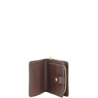 Louis Vuitton Zippe Bifold Compact Wallet Damier Ebene Interior