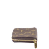 Louis Vuitton Zippy Coin Purse Monogram Side