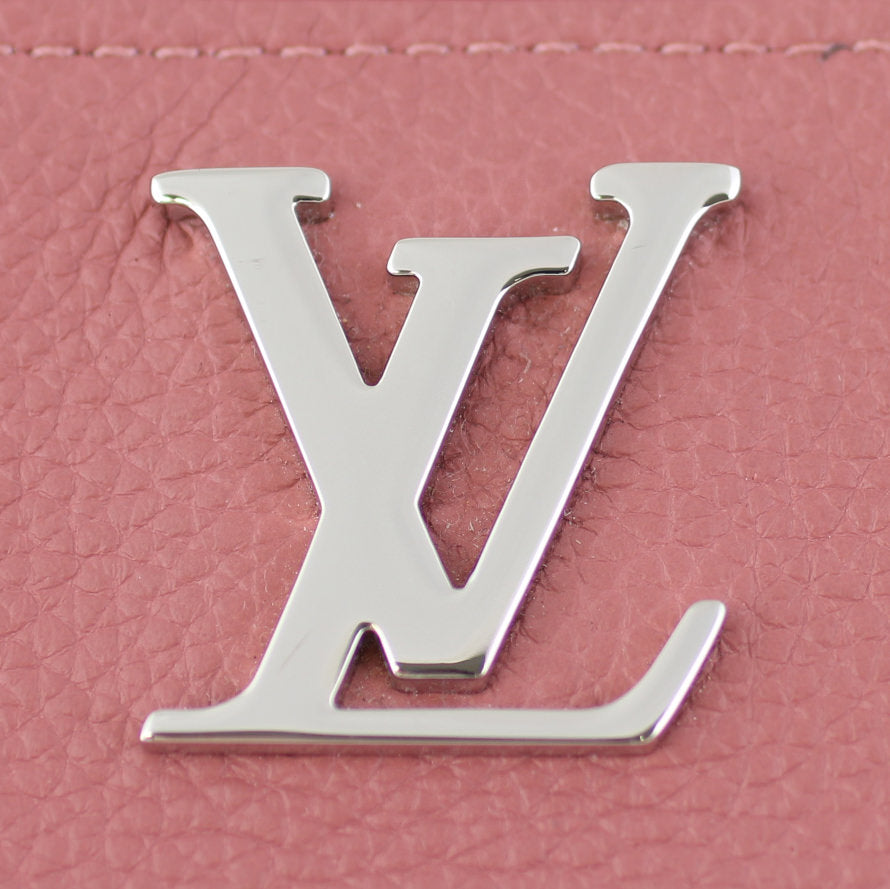 Louis Vuitton Zippy Lockme Wallet Logo