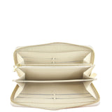 Louis Vuitton Zippy Wallet Damier Azur Interior