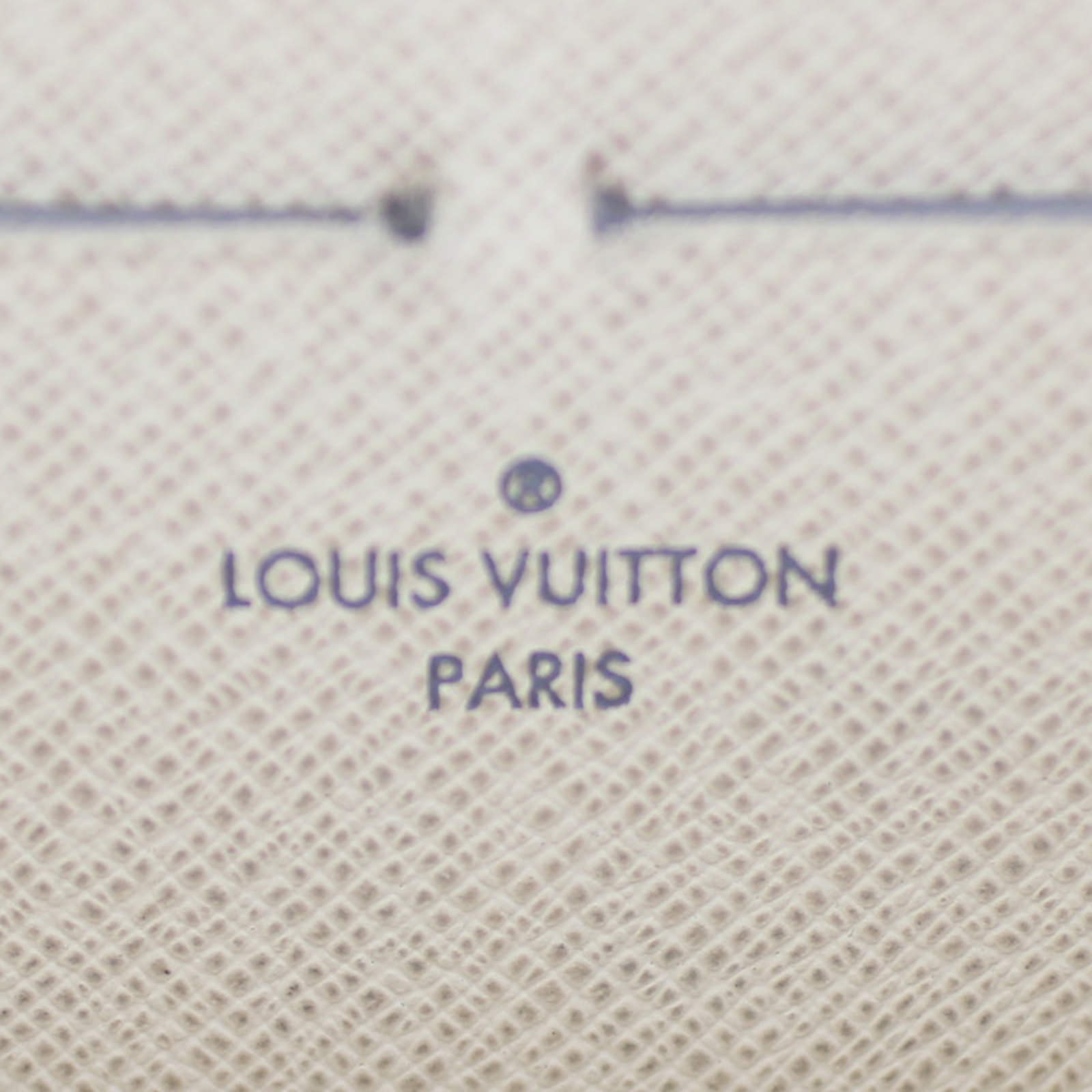 Louis Vuitton Zippy Wallet Damier Azur Stamp