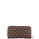 Louis Vuitton Zippy Wallet Damier Ebene Back