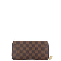 Louis Vuitton Zippy Wallet Damier Ebene Back