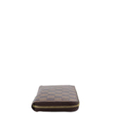 Louis Vuitton Zippy Wallet Damier Ebene Left