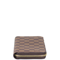 Louis Vuitton Zippy Wallet Damier Ebene Side