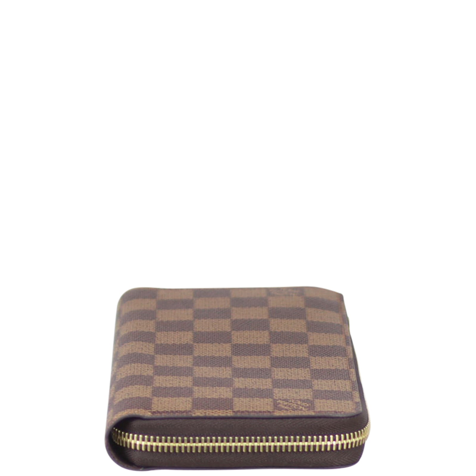 Louis Vuitton Zippy Wallet Damier Ebene Side