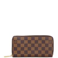 Louis Vuitton Zippy Wallet Damier Ebene Front