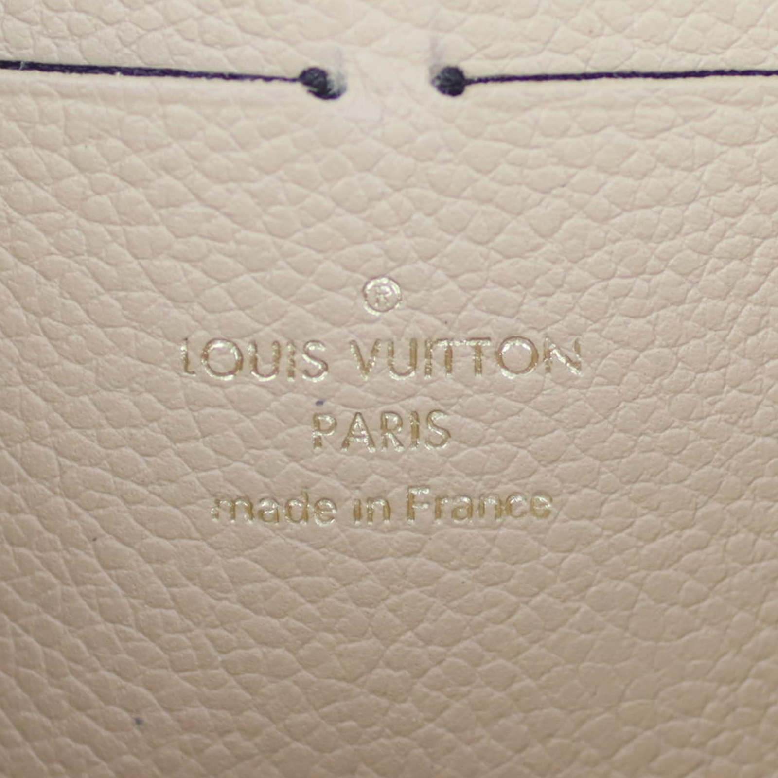 Louis Vuitton Zippy Wallet Empreinte Stamp