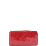 Louis Vuitton Zippy Wallet Monogram Vernis Front