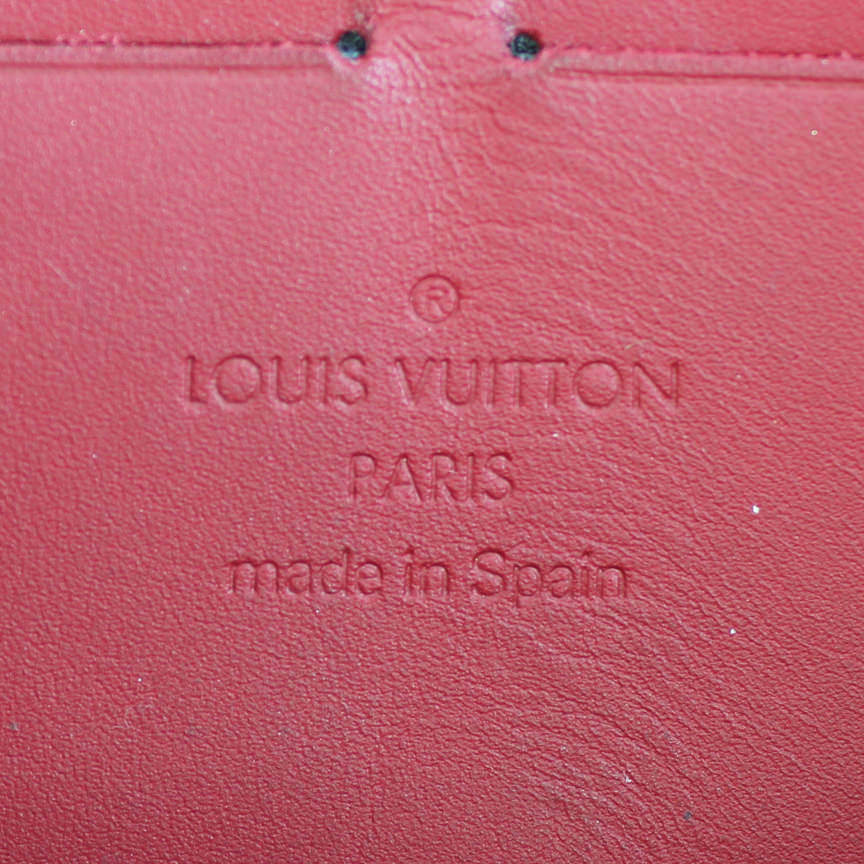 Louis Vuitton Zippy Wallet Monogram Vernis Stamp
