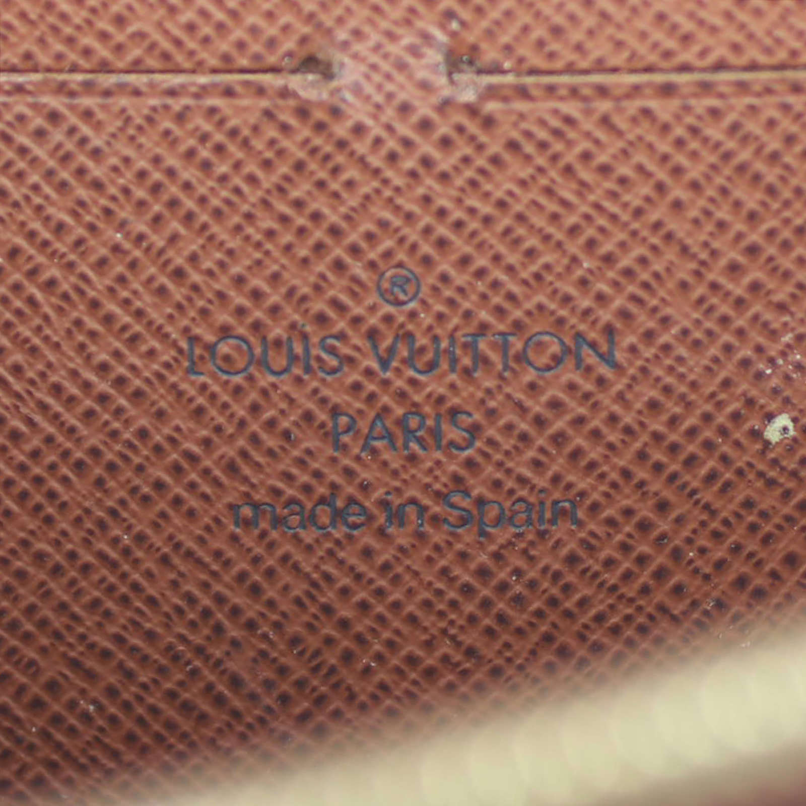 Louis Vuitton Zippy Wallet Monogram Stamp