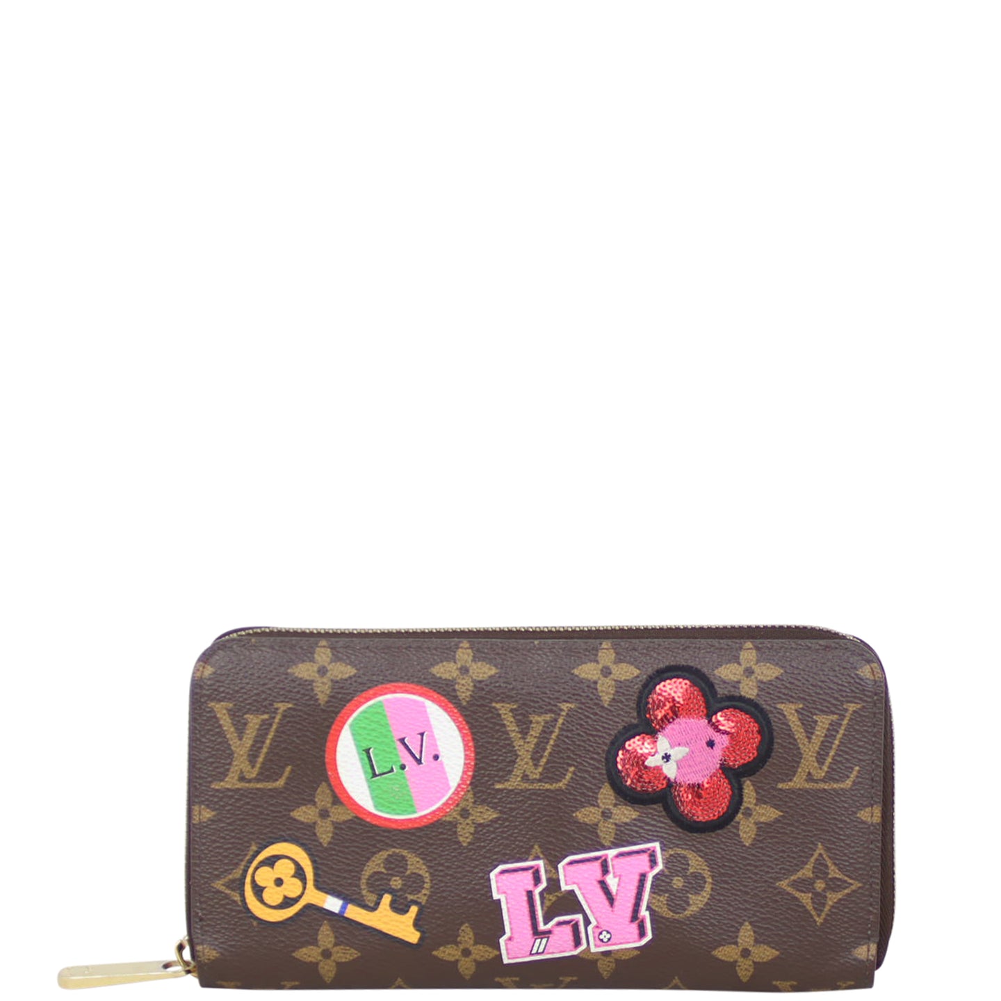 Louis Vuitton Zippy Wallet Monogram Stories Front