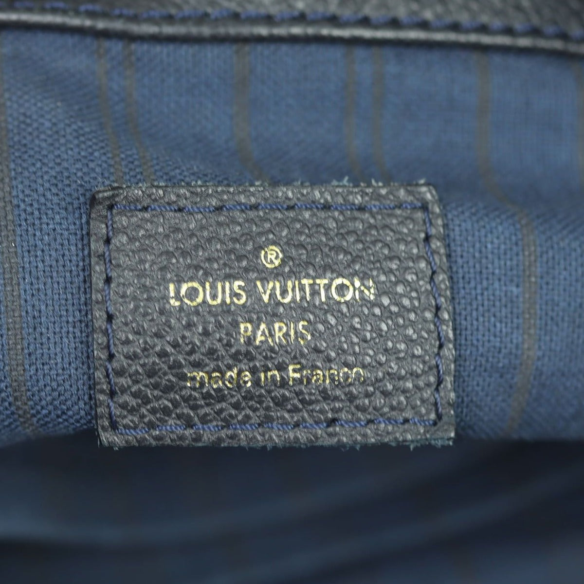 Louis Vuitton Artsy MM Monogram Empreinte | Very Dark Midnight Blue