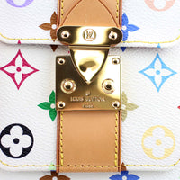 Louis Vuitton Alma GM Multicolore Clasp detail
