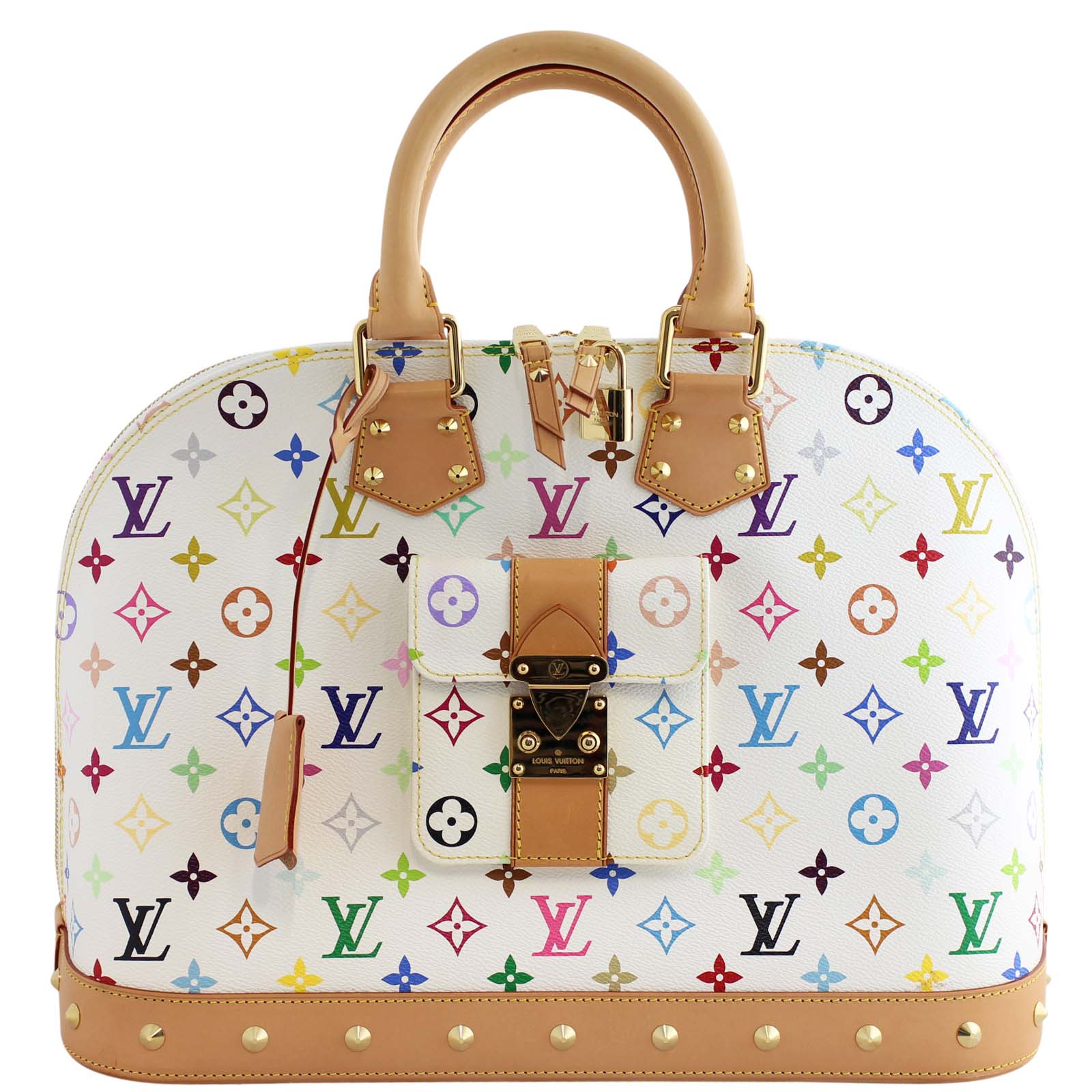 Louis Vuitton Alma GM Multicolore Front