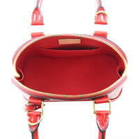 Louis Vuitton Alma Vernis BB interior