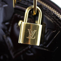 Louis Vuitton Alma BB Monogram Vernis Padlock