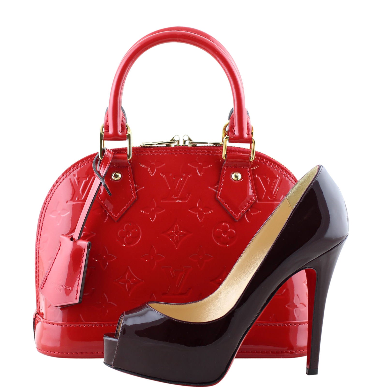 Louis Vuitton Alma Vernis BB shoe