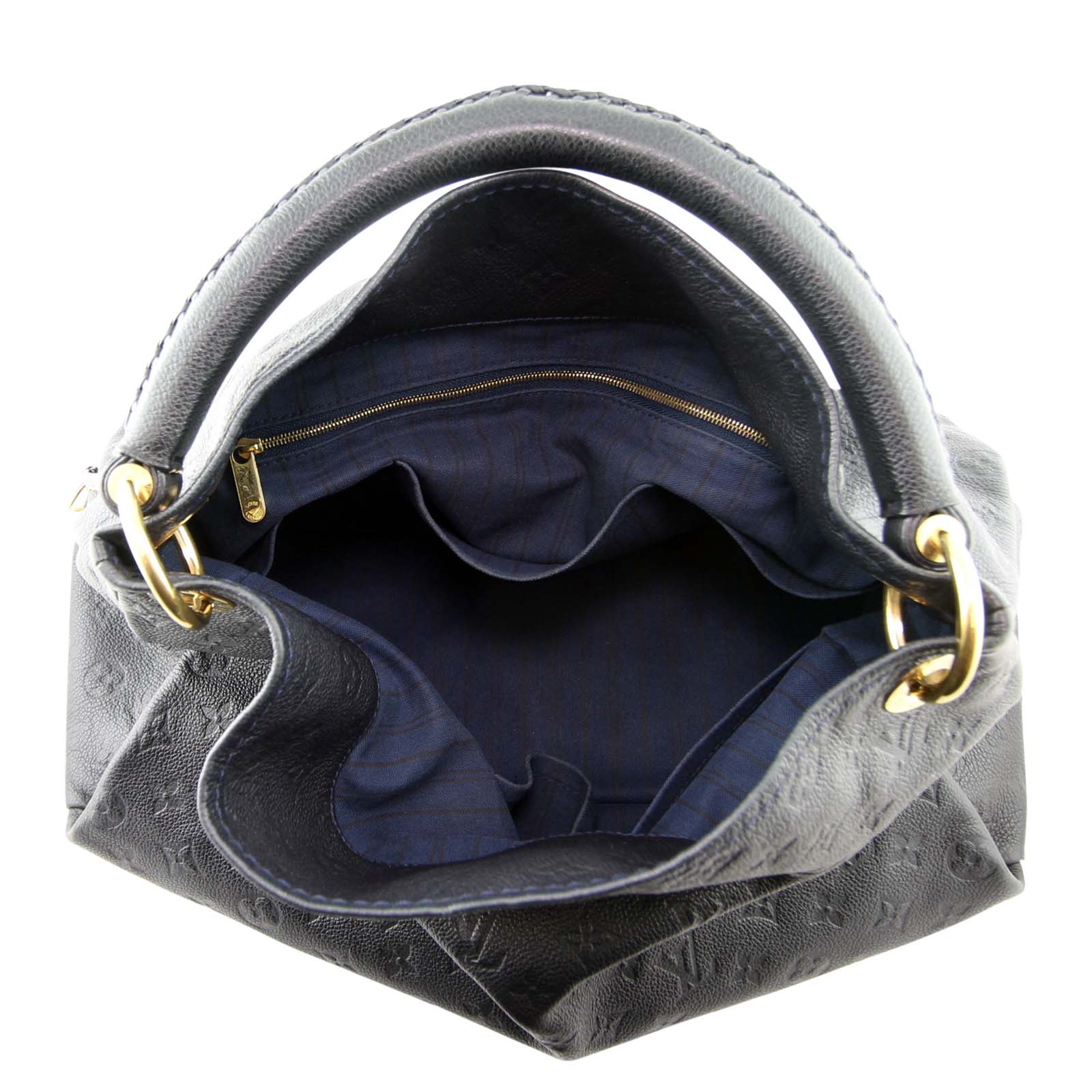 Louis Vuitton Artsy MM Monogram Blue Infini Interior