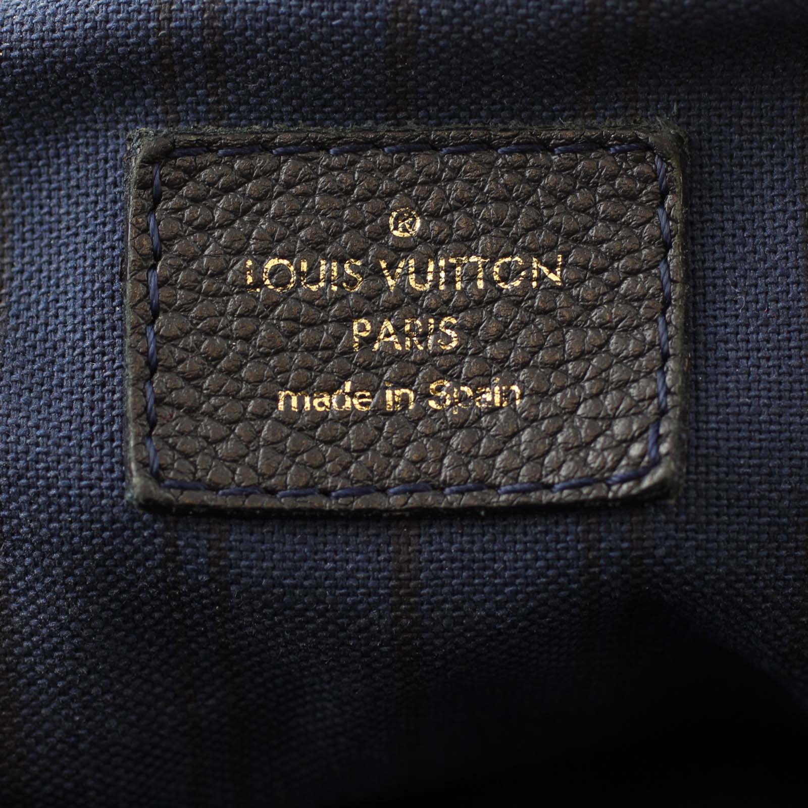 Louis Vuitton Artsy MM Monogram Blue Infini Made in Spain