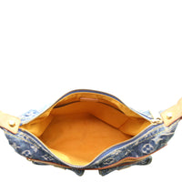 Louis Vuitton Monogram Denim Baggy PM Interior