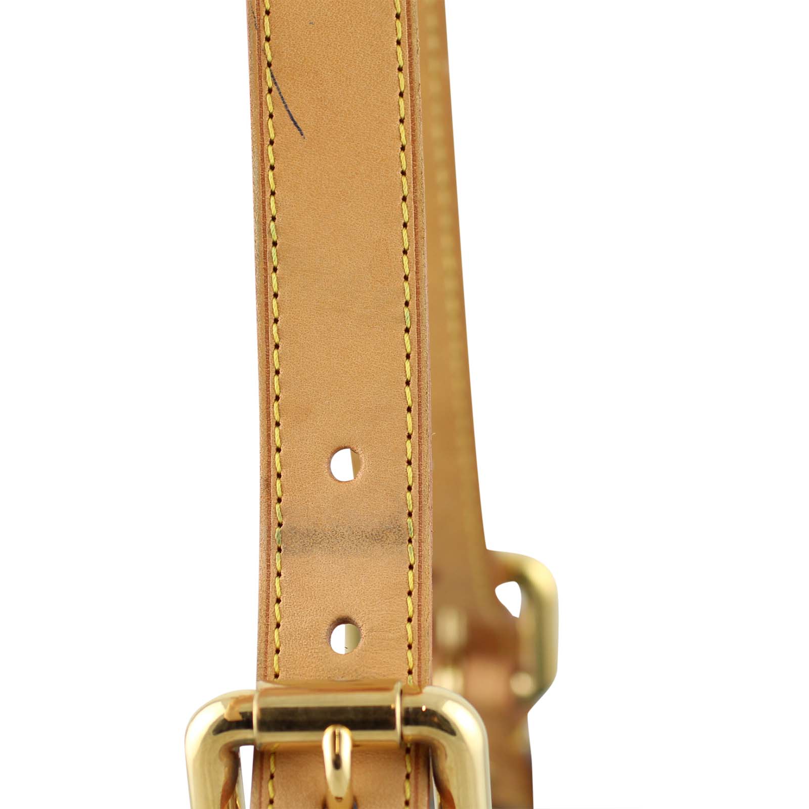 Louis Vuitton Monogram Denim Baggy PM Vachetta