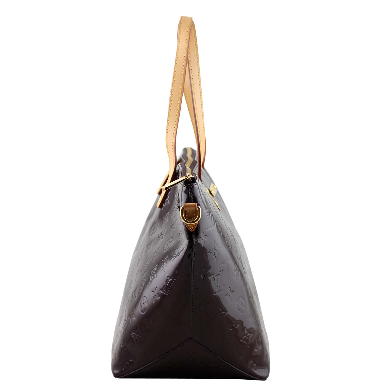 Louis Vuitton Bellevue GM Vernis Amarante Right