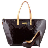 Louis Vuitton Bellevue GM Vernis Amarante Scale