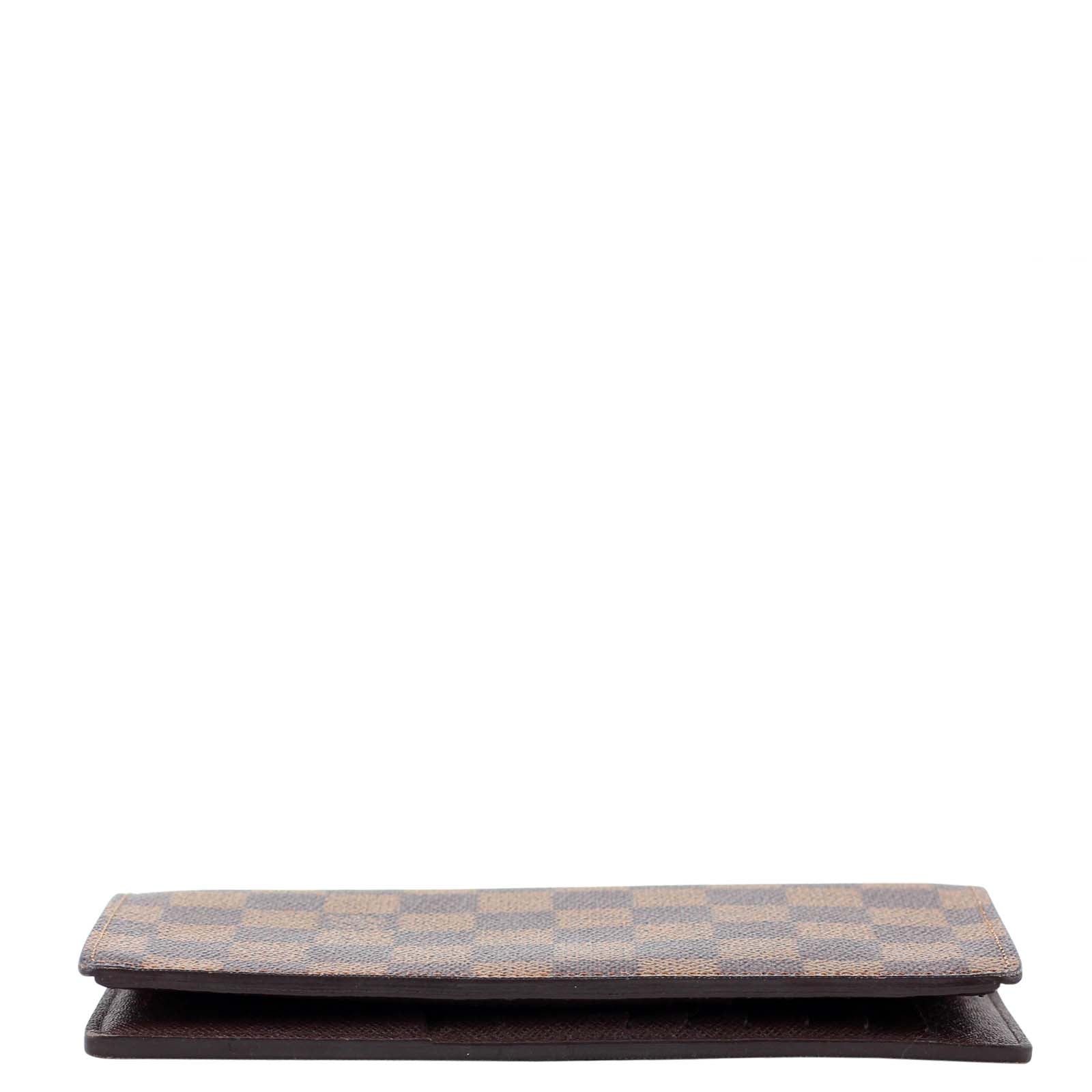 Louis Vuitton Brazza Wallet Damier Ebene Edge