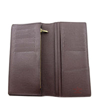 Louis Vuitton Brazza Wallet Damier Ebene Open